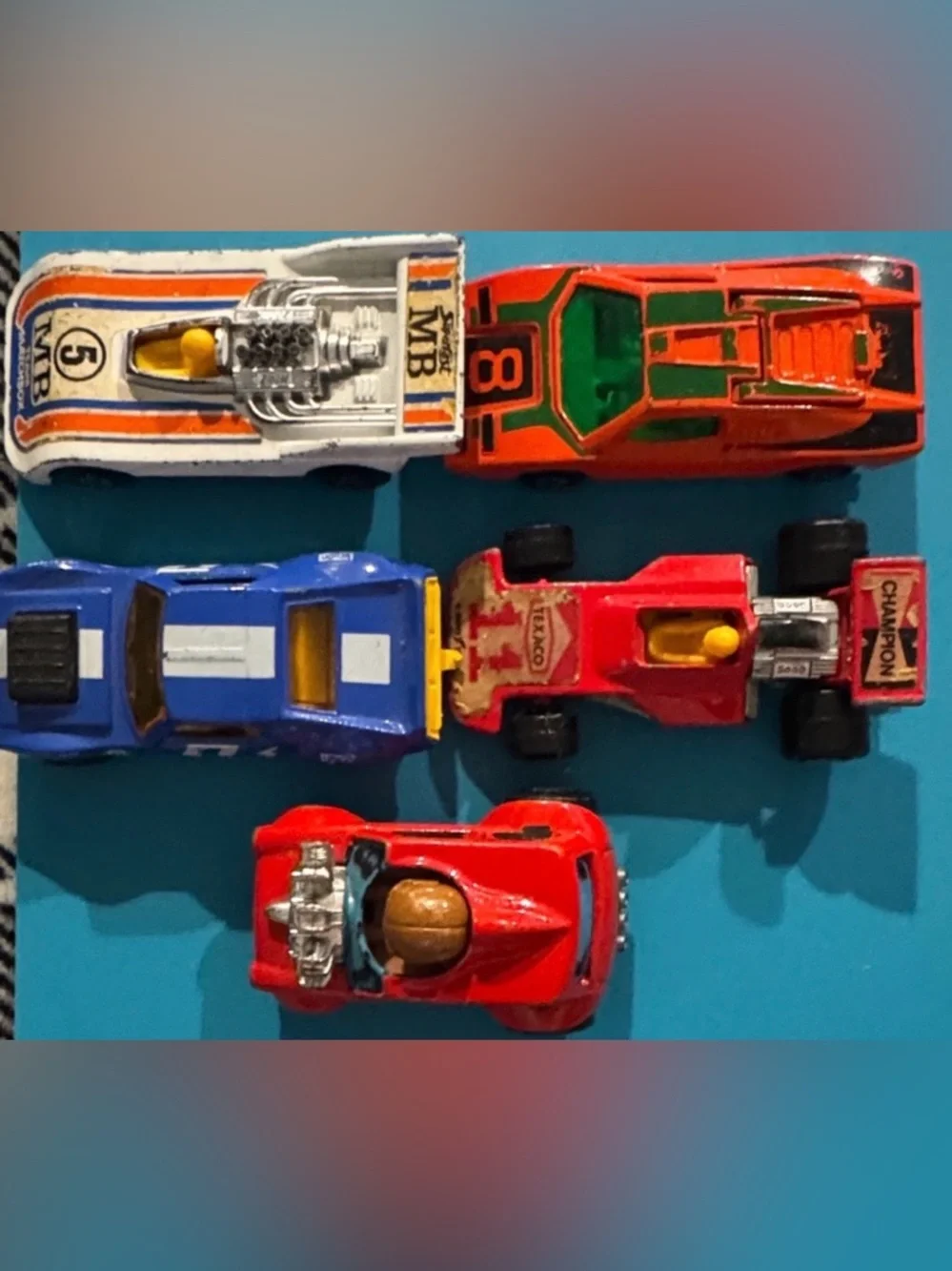 VTG Matchbox 1970s Race Car set of 5 RARE! Vintage Collectible 70s Die-Cast